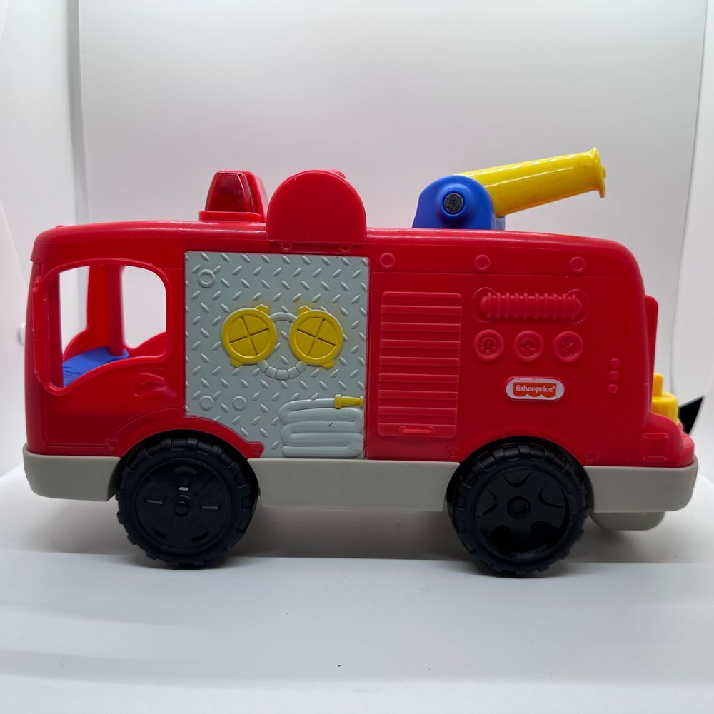 Fisher Price Push Children's Fire Truck with Fire Hose